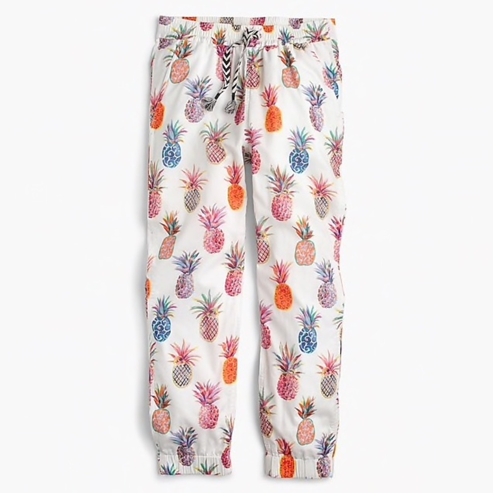 J. Crew Pineapple Pants